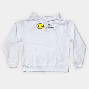 Shy Programmer Kids Hoodie